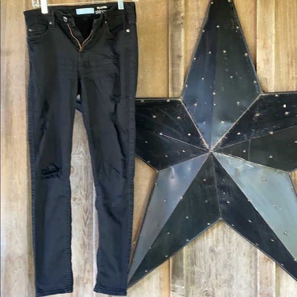 7 For All Mankind Denim - 7 for all man kind the ankle skinny jeans size 27